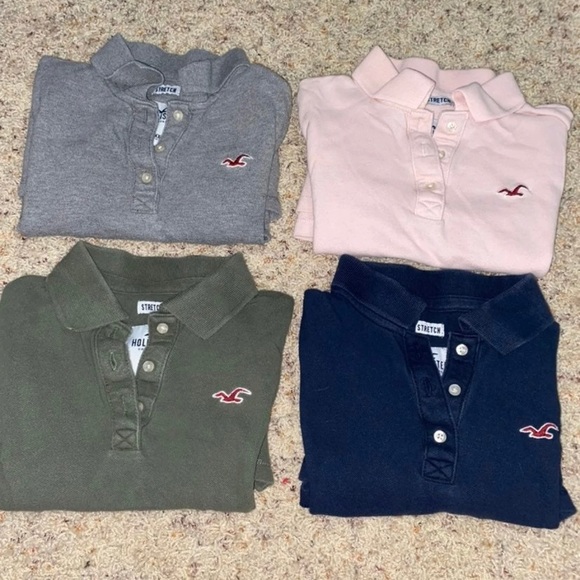 hollister polos